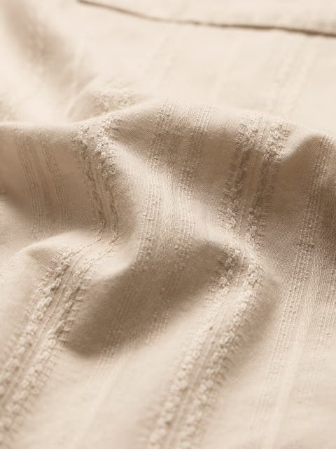 Solids Rich Cream Men Utility Shirts