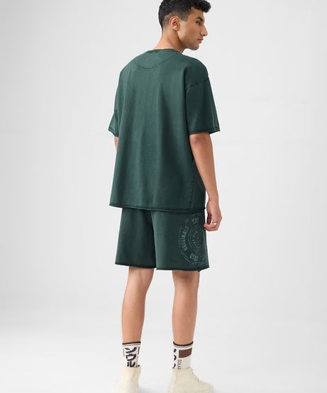 Mr. Souls Green Oversized T-Shirts