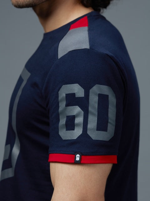 Justice League Logo Drop Cut T-Shirts