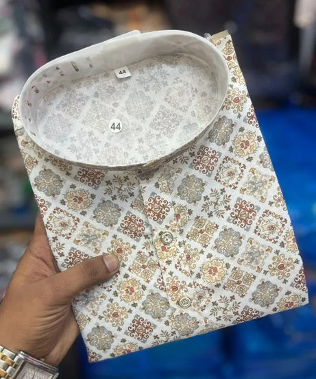 FullStitched Exclusive Classic Stylish Heavy Cotton Kurta Pajama For Men's