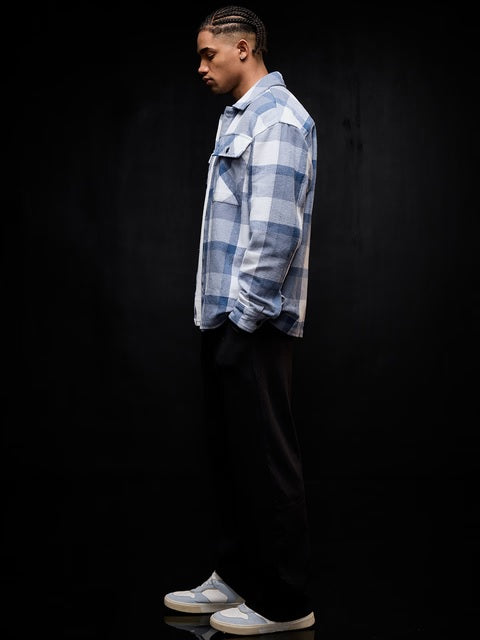 Plaid Shacket Arctic Men Flannel Shackets