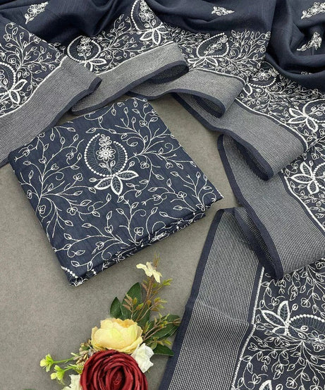 Bollywood Wedding Cotton Embroidery Heavy Work,PartyWear Fancy Sari Blouse