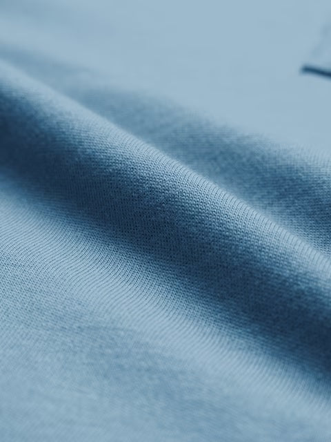 Solids Arctic Blue Oversized T-Shirts
