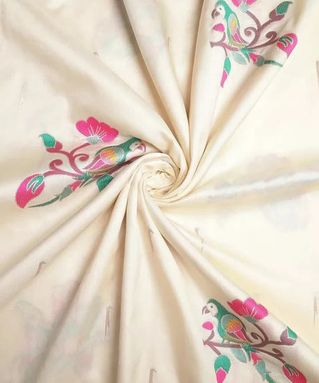 Pure Soft Banarasi Silk Heavy Saree With Blouse