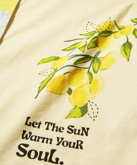 Cotton Linen  Sunshine Soul Women Holiday Shirts