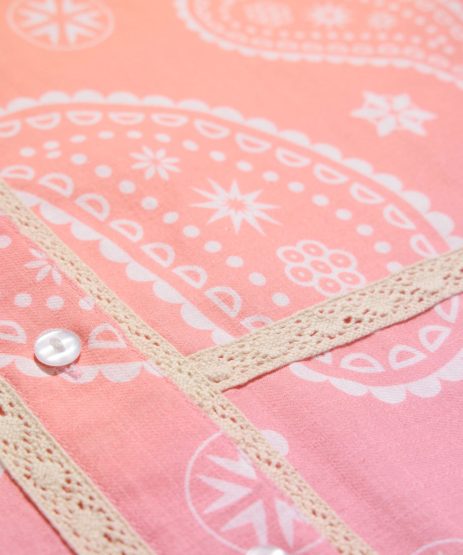 TSS Originals  Mellow Paisley Women Boyfriend Shirts