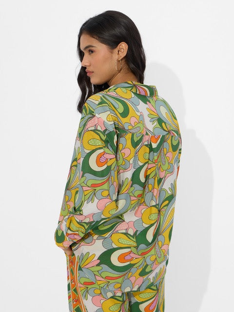 TSS Originals Modern Paisley Women Boyfriend Shirts