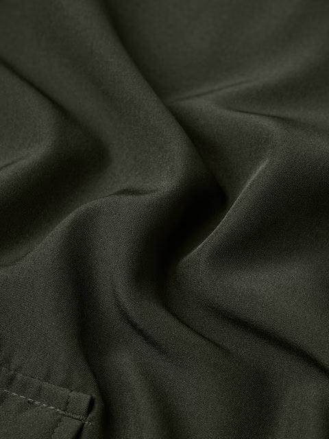 Dark Olive Hooded T-Shirts