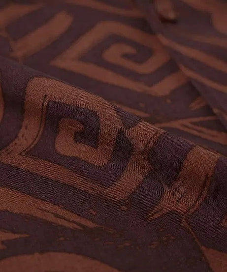 Men's Avatar Elements Oversized 100% Rayon Shirt