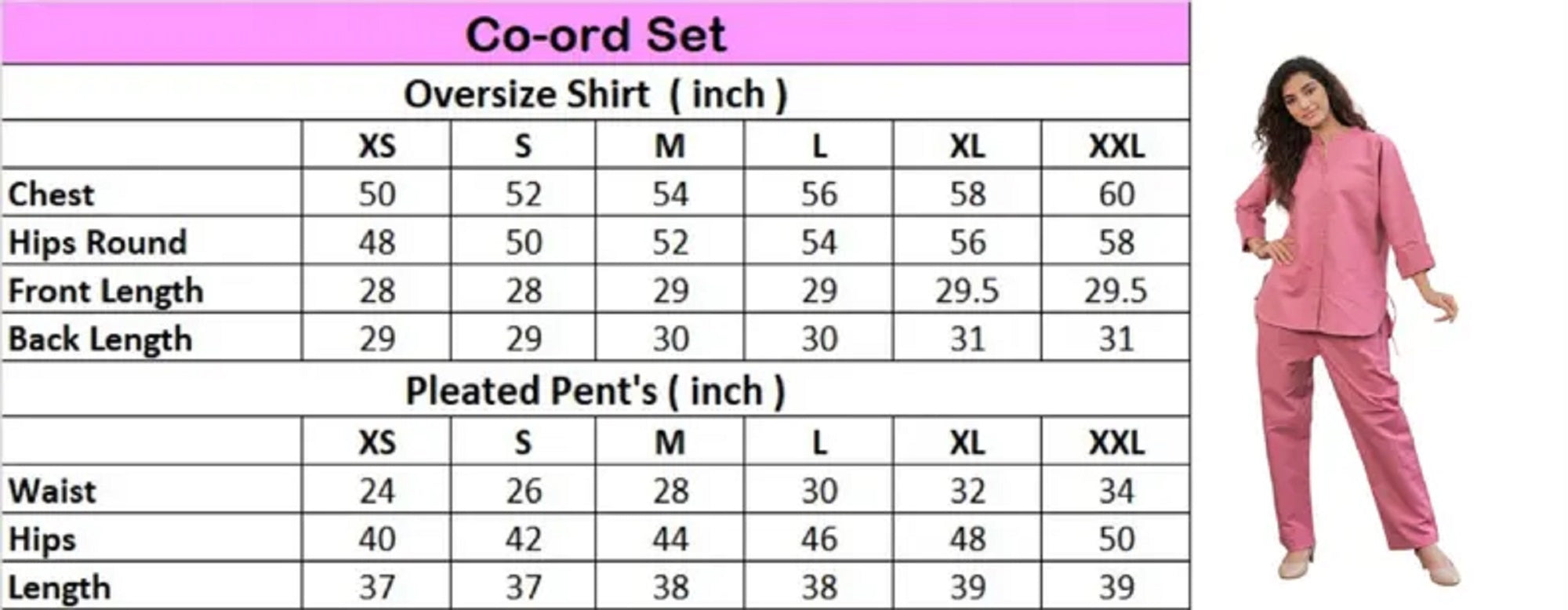 Linen Women Co-ord Set