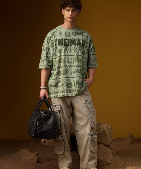 Indus Green Super Oversized T-Shirts