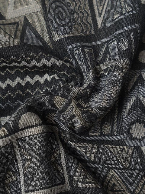 Jacquard Tribal Tales Oversized Shirts