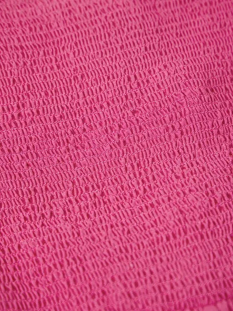 Textured Jumpsuit Fuchsia Women Jumpsuit