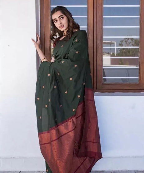 Function Wedding Banarasi Soft Silk Saree Blouse,Traditional Exclusive Sari