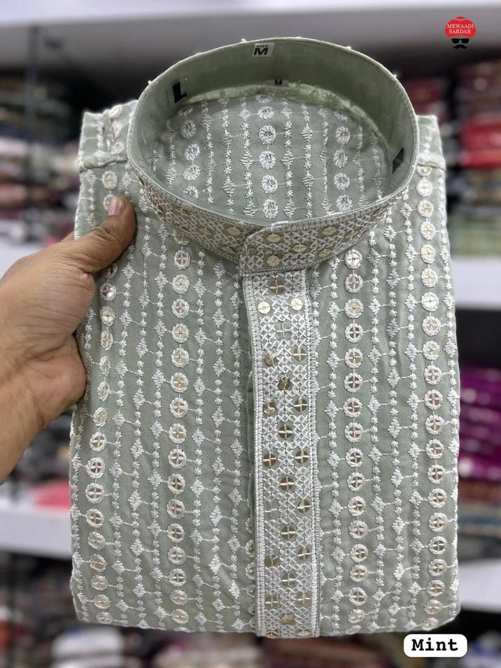 Premium Rayon Kurta Set, Traditional Wear Kurta & Pajama Set