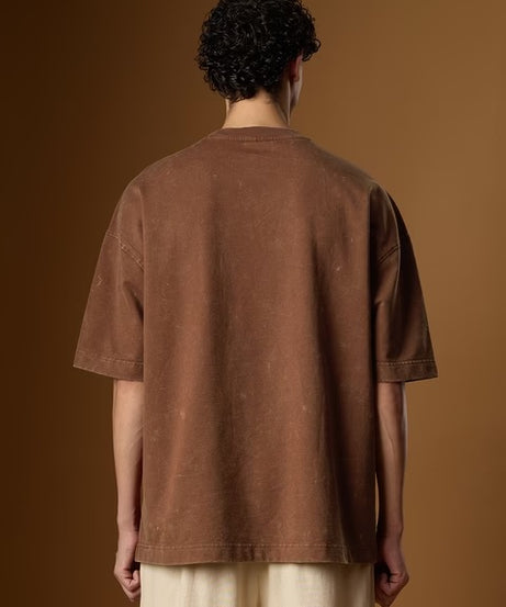 Nomad Brown Super Oversized T-Shirts