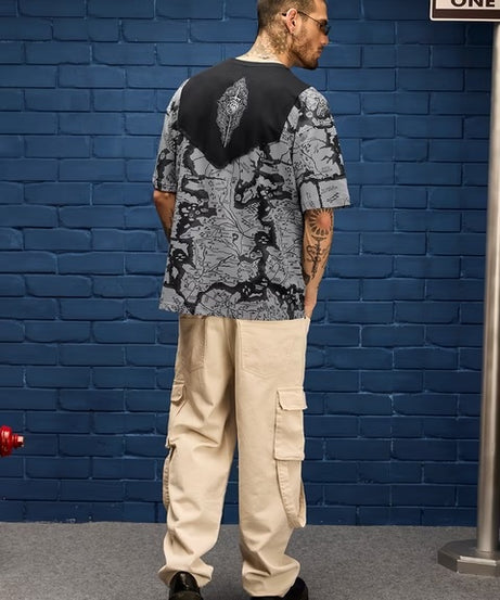 House Of Dragon Map Oversized T-Shirts