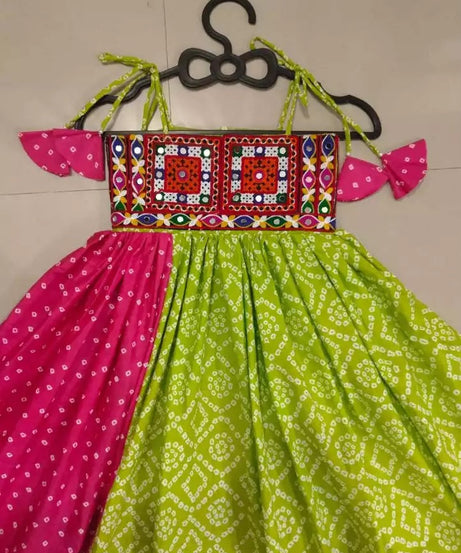 Kids Navratri Cotton Lehenga Choli