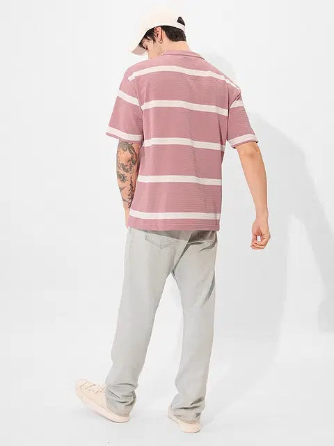 Textured Polo Quartz Oversized Polos