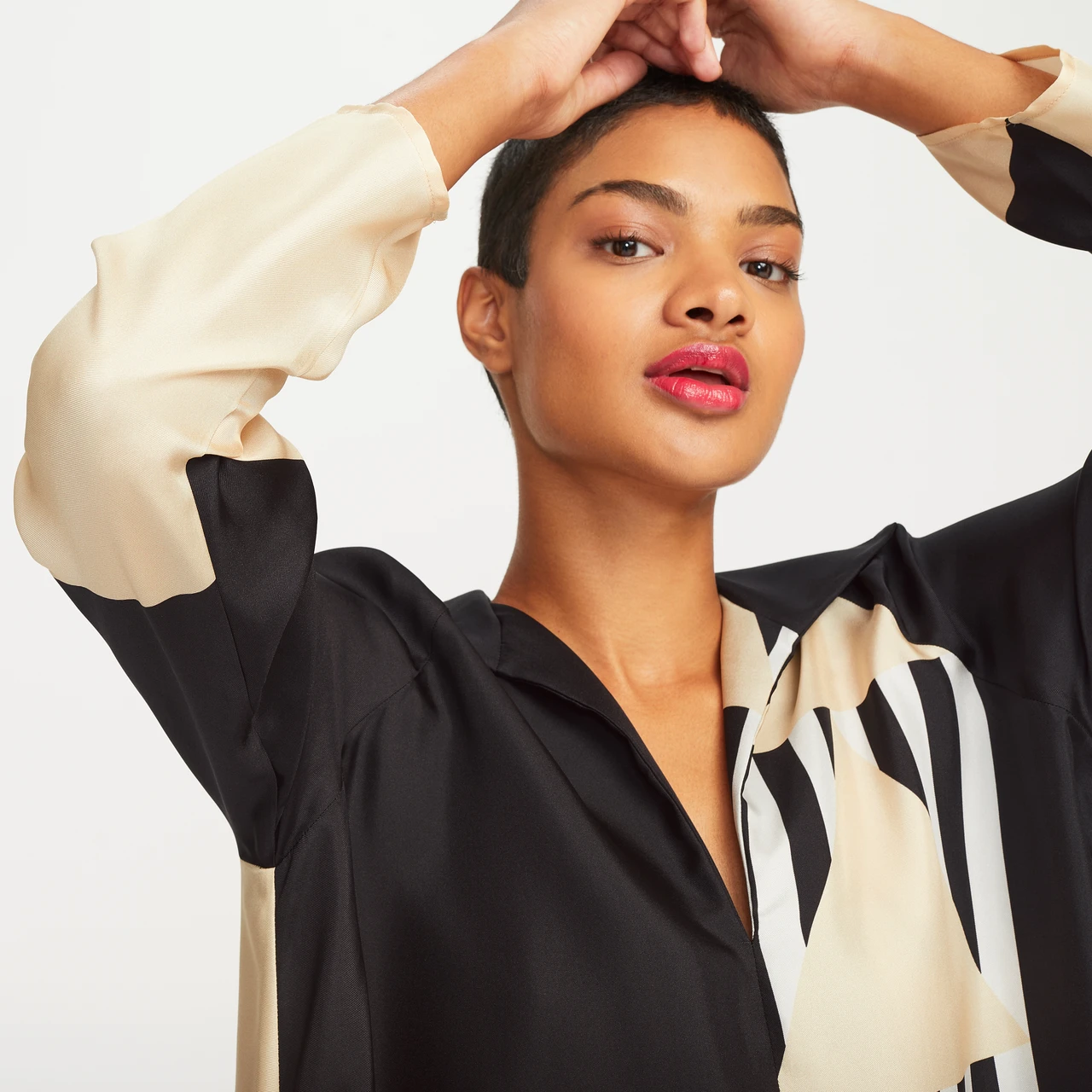 French Crepe Kaftan - Elegant and Flowing Maxi Dress Caftan For Women's