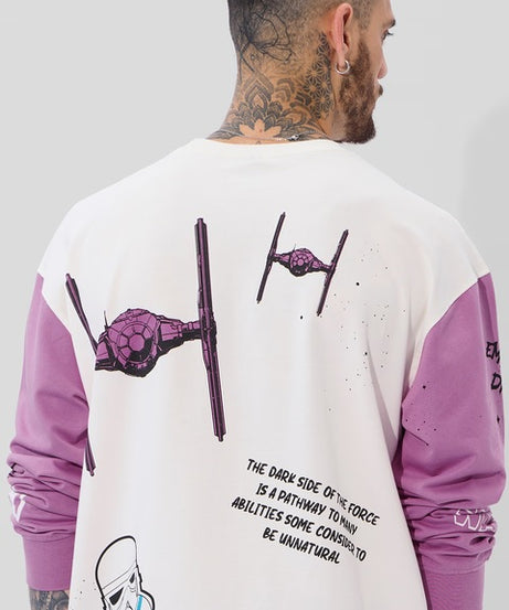 Shadows Of The Empire Oversized Full Sleeve T-Shirts