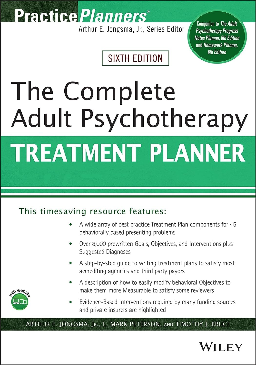 COMPLETE ADULT PSYCHOTHERAPY TREATMENT PLANNER (Paperback ) (S)