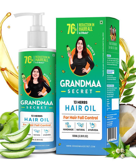 Nidhi's Grandmaa Secret 13 Herbs Hair Oil 100ml