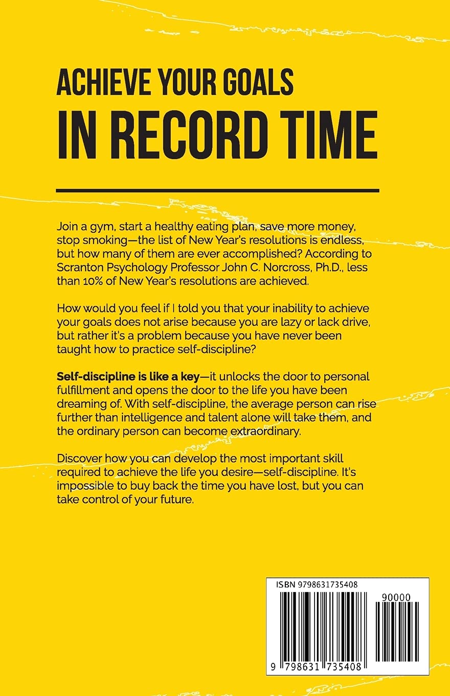 The Power Of Discipline (Paperback) - Daniel Walter