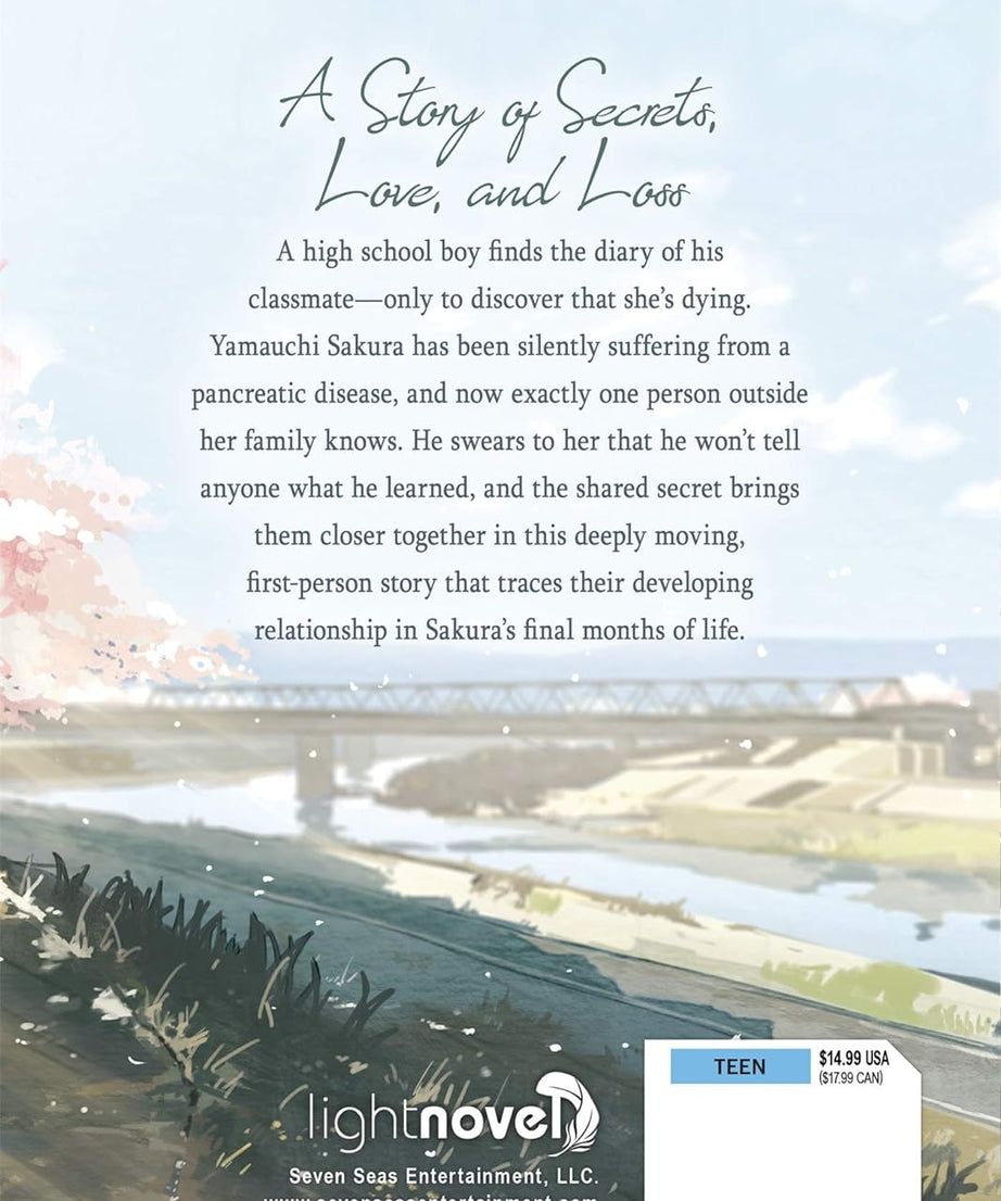 I Want To Eat Your Pancreas (Light Novel) (Paperback) – Yoru Sumino