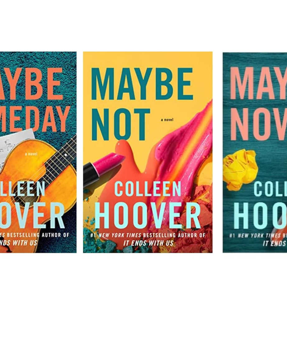 (Combo) Maybe Someday + Maybe Not + Maybe Now Paperback – by Colleen Hoover