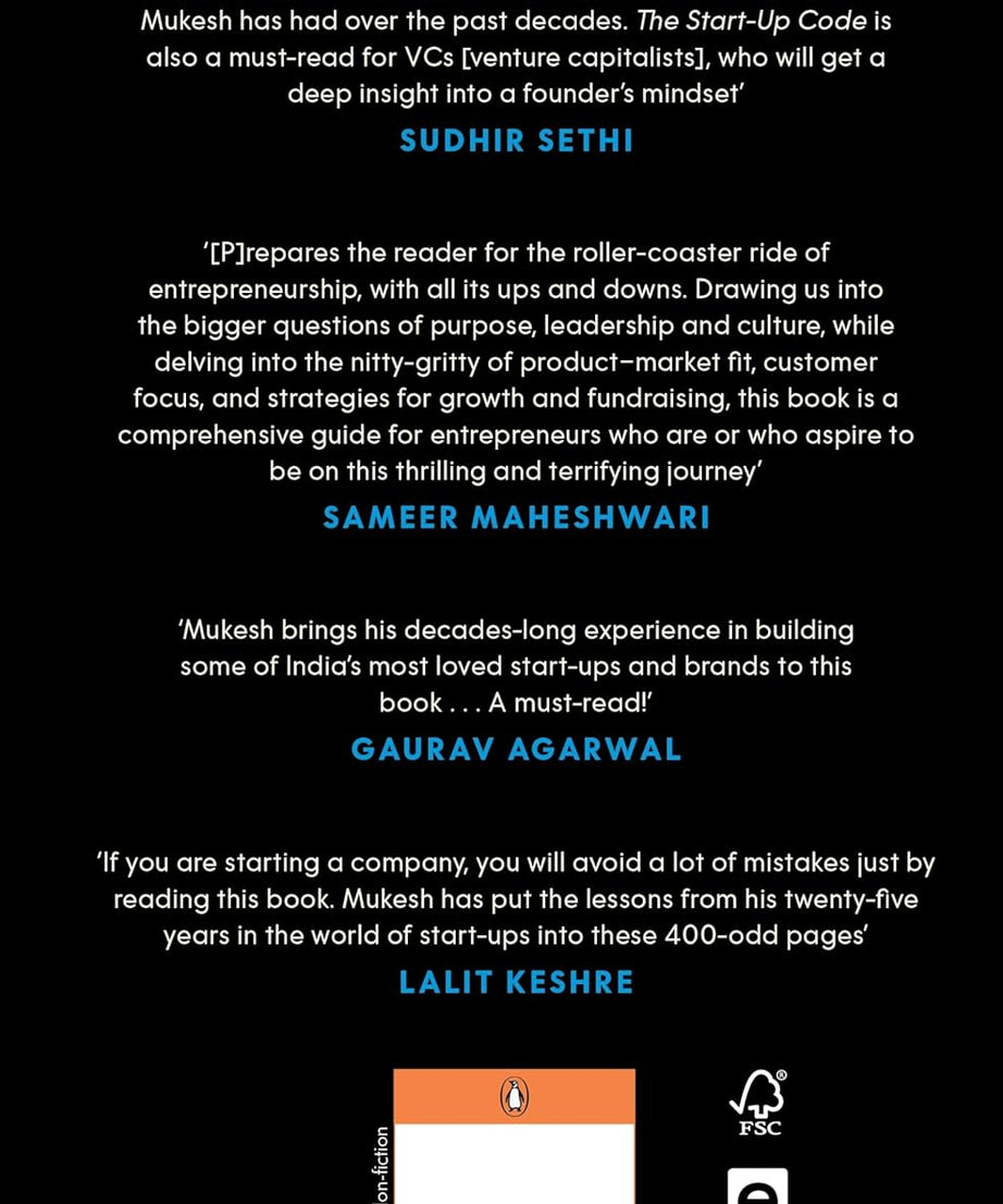 The Start-Up Code: Hardcover