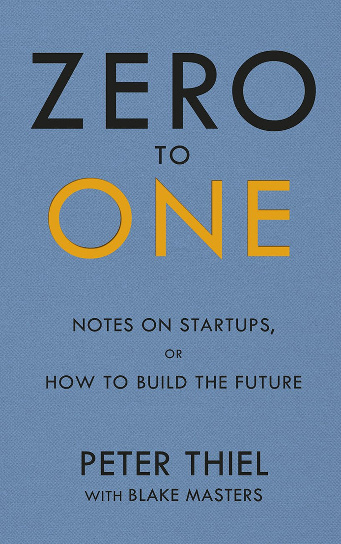 Zero to One (paperback)