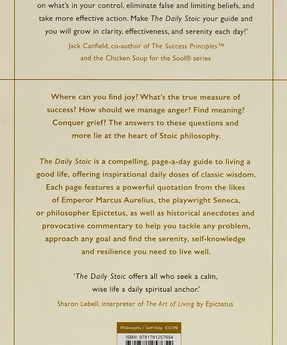 The Daily Stoic ( Paperback )