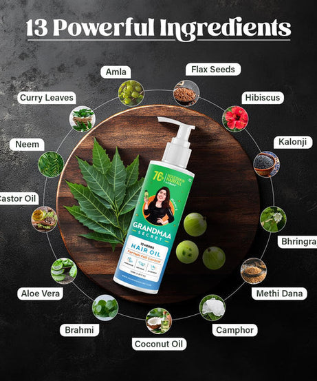 Nidhi's Grandmaa Secret 13 Herbs Hair Oil 100ml