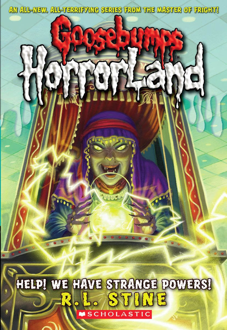 HORRORLAND HELP WE HAVE STRANGE POWERS Paperback