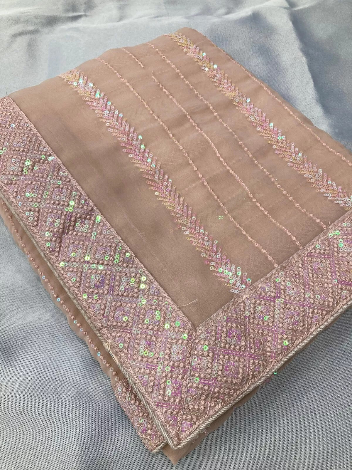 New Indian Georgette Saree,Indian Wedding Claasic Sari