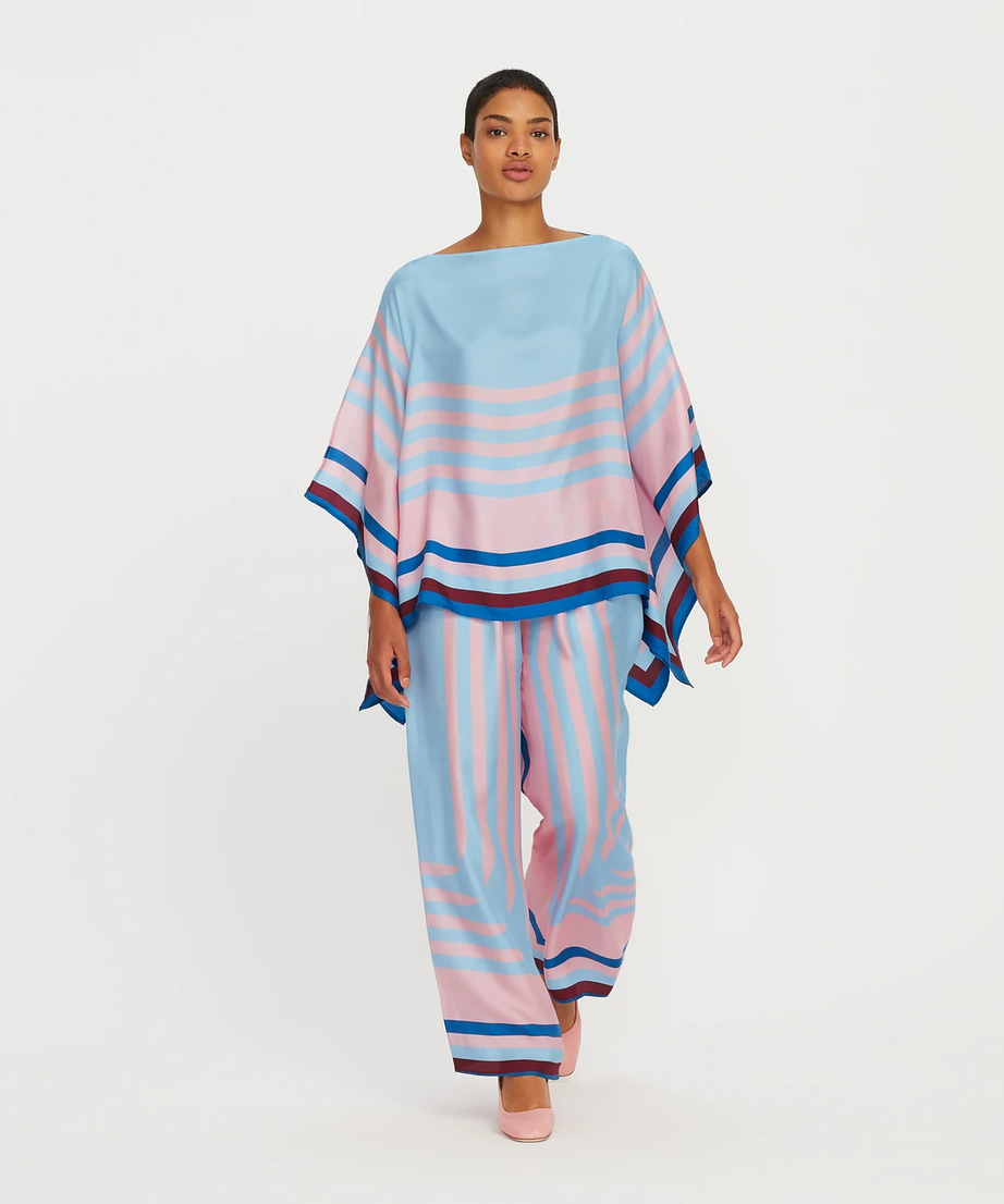 Women's Printed Soft Satin Silk Stylish Co-ord Set