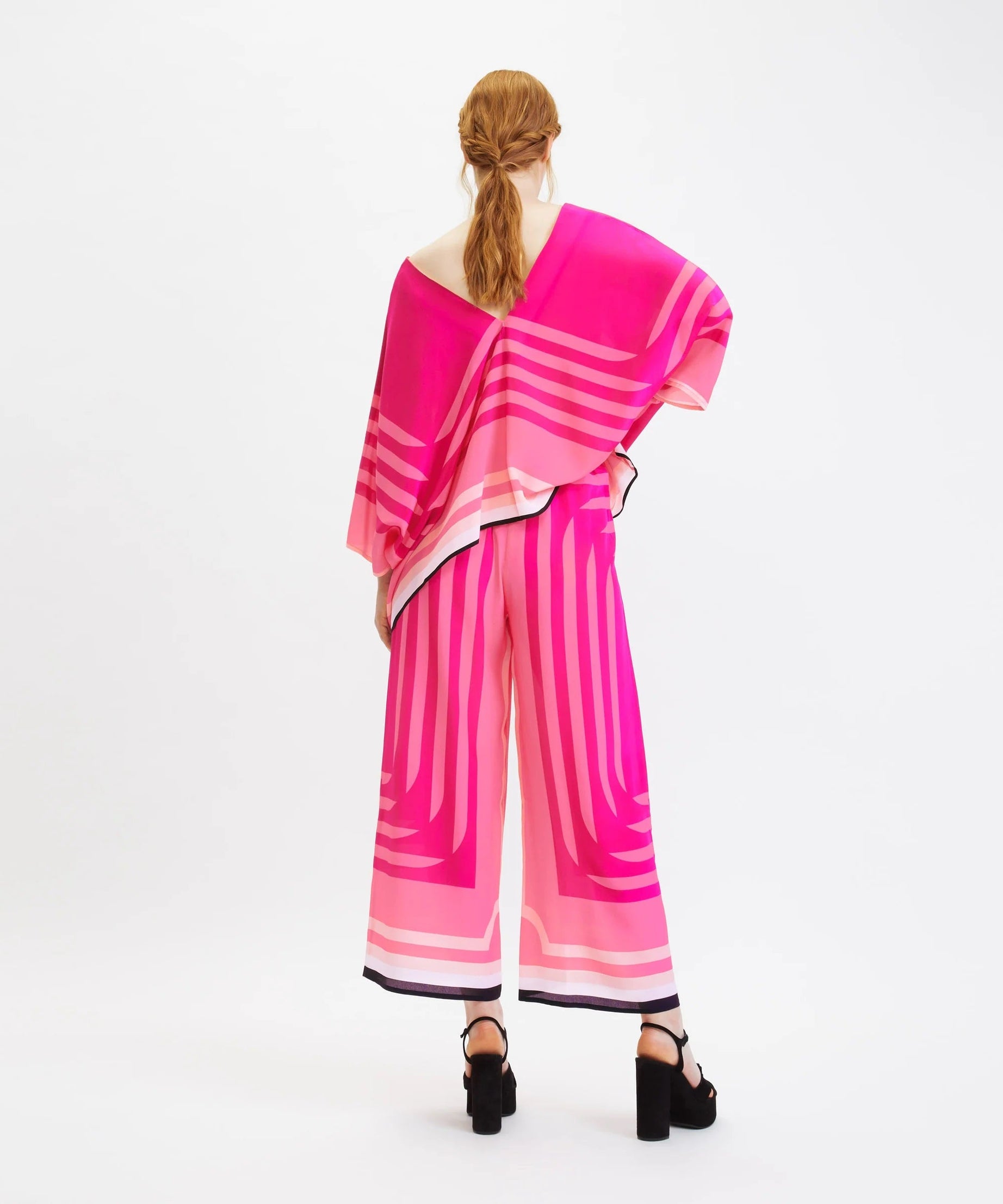 Soft Silk Crepe Co-ord Set  For Women's