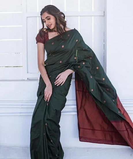 Function Wedding Banarasi Soft Silk Saree Blouse,Traditional Exclusive Sari