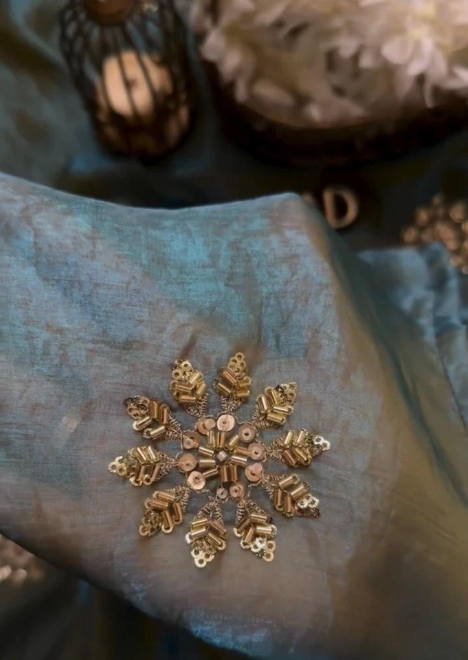 Women's Fandy Satin Silk Saree With Blouse 11-RV