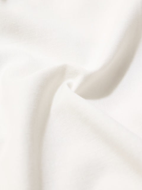 Ivory Cotton Linen Women Shirts