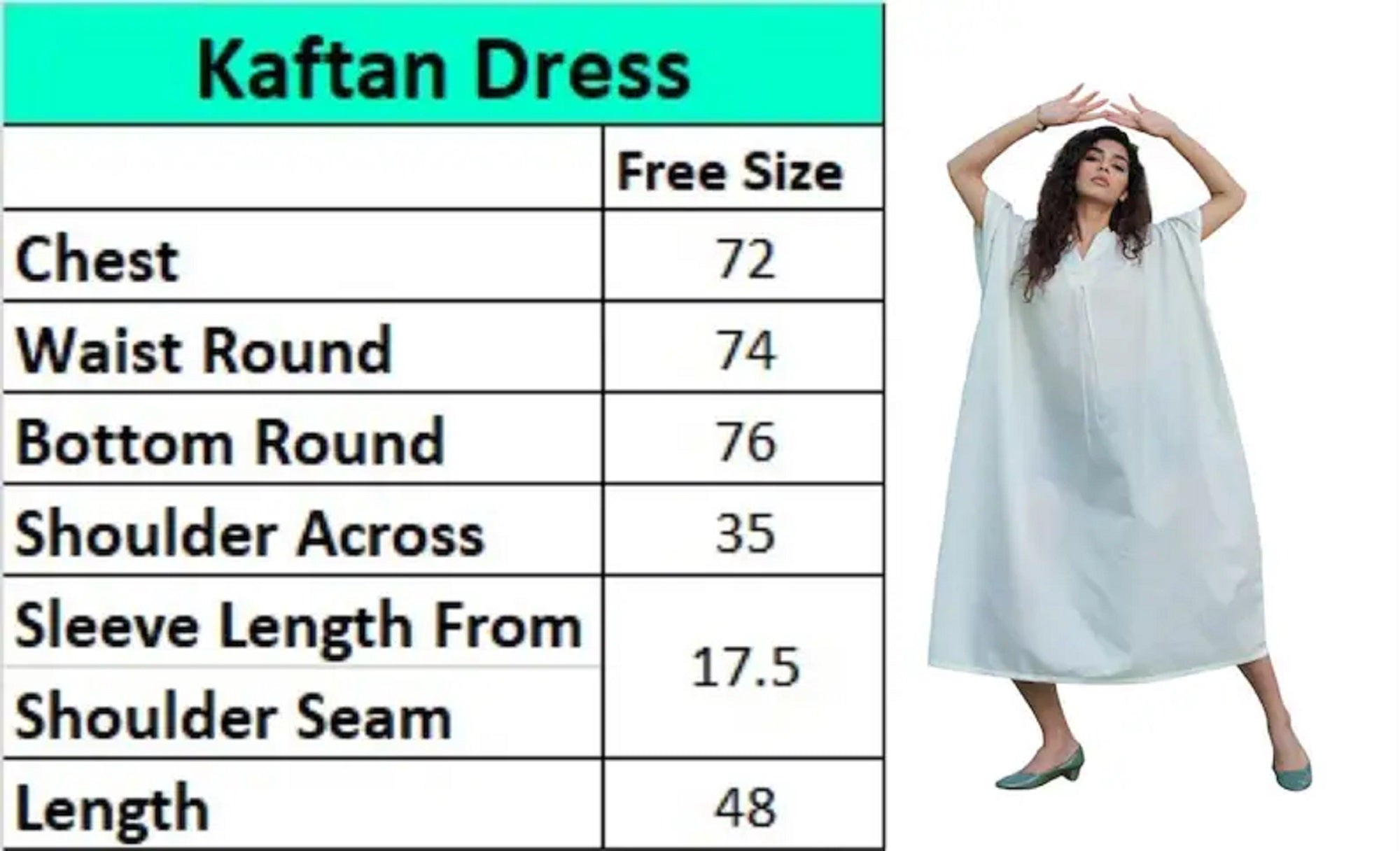 Women Linen dress casual soft oversize kaftan dress