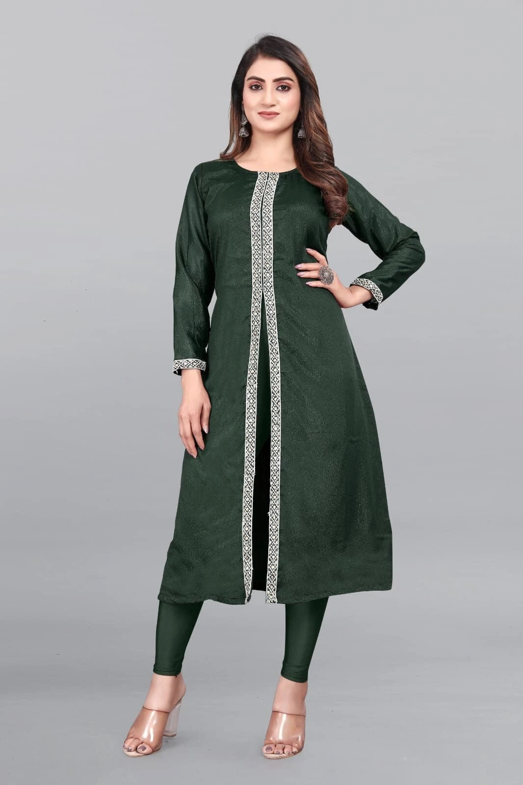 Star Heavy Georgette With Beautiful Sequence Work Top Kurti