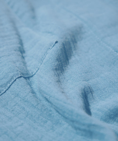 Textured Shirt  Aqua Women Boyfriend Shirts