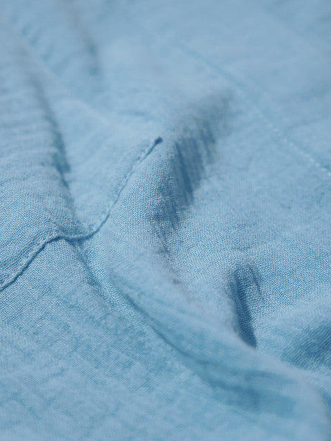 Textured Shirt  Aqua Women Boyfriend Shirts