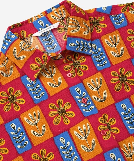 Floral Fusion Women Shirts