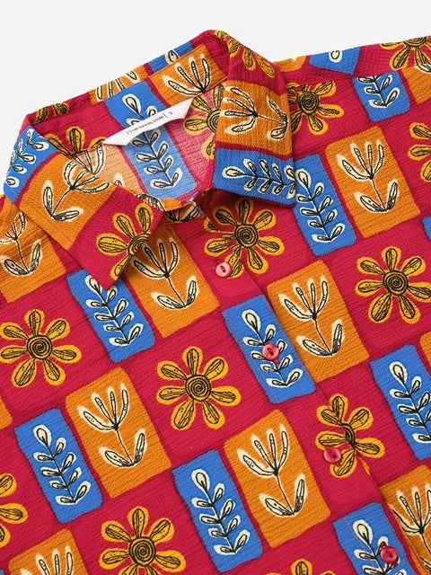 Floral Fusion Women Shirts