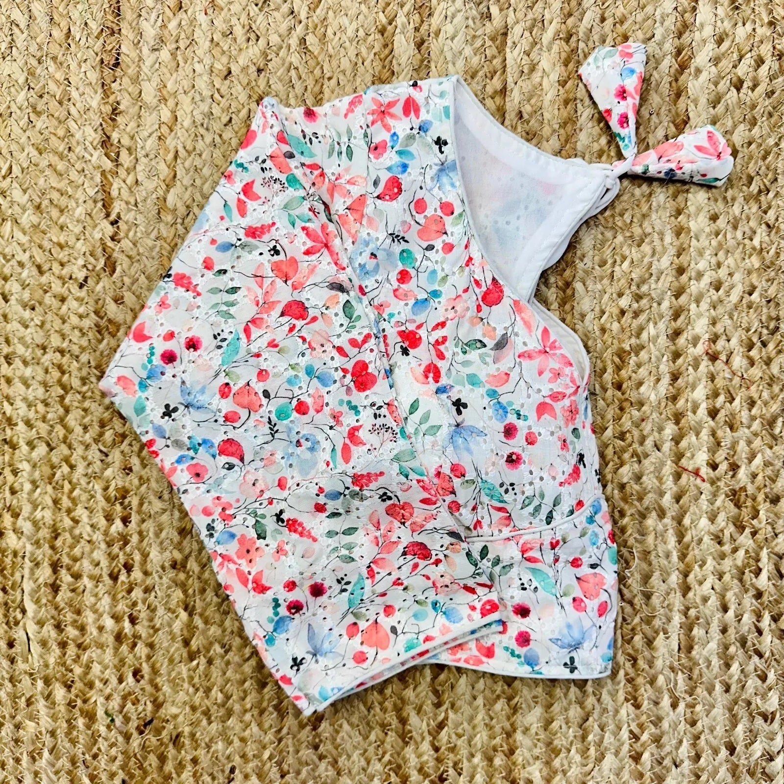 Wedding Hakoba With Flower Print All Over Blouse Choli