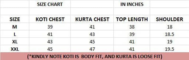 Heavy Banglori Silk Koti Ready to Wear Set For Men's