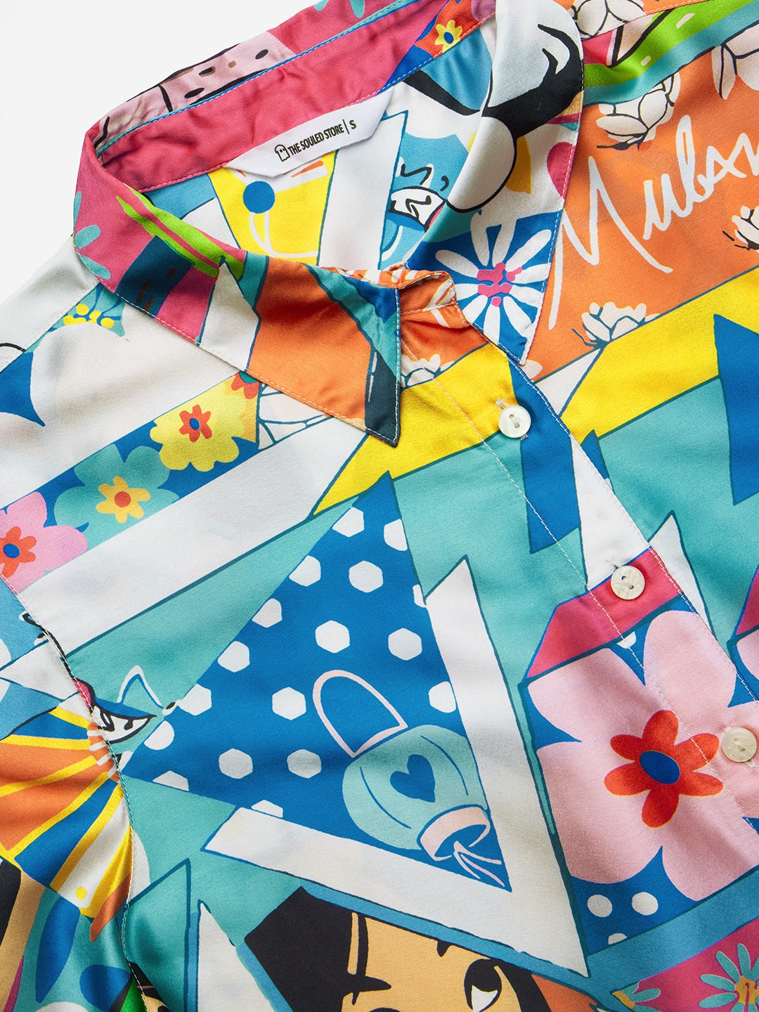 Satin Disney Mulan Women Shirts